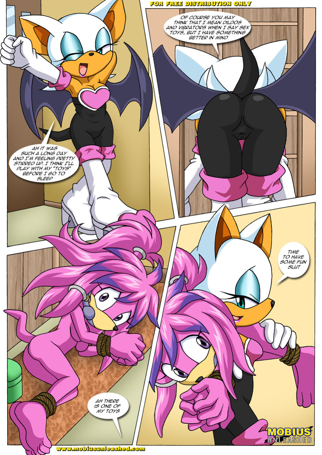 [Mobius Unleashed (Palcomix)] Rouge's Toys