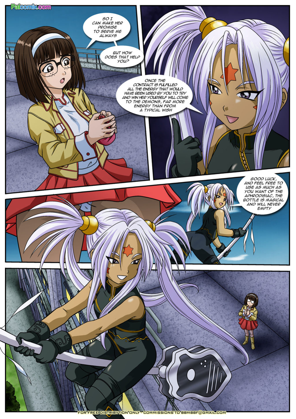 [Palcomix] Ah! Enslavement of My Goddess 3