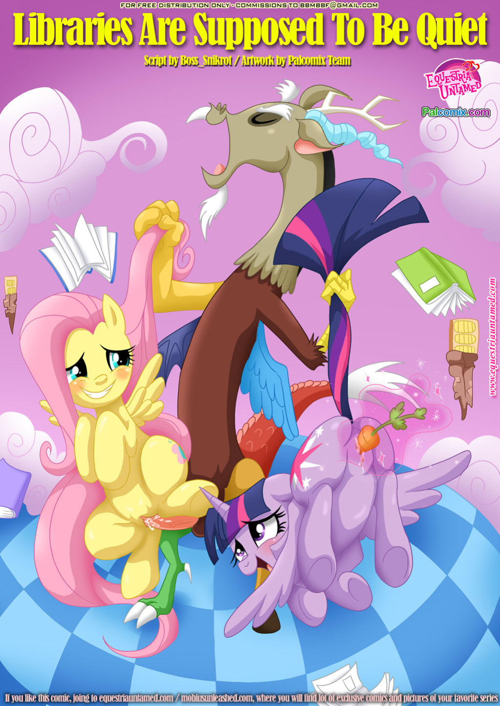[Equestria Untamed (Palcomix)] Libraries Are Supposed To Be Quiet