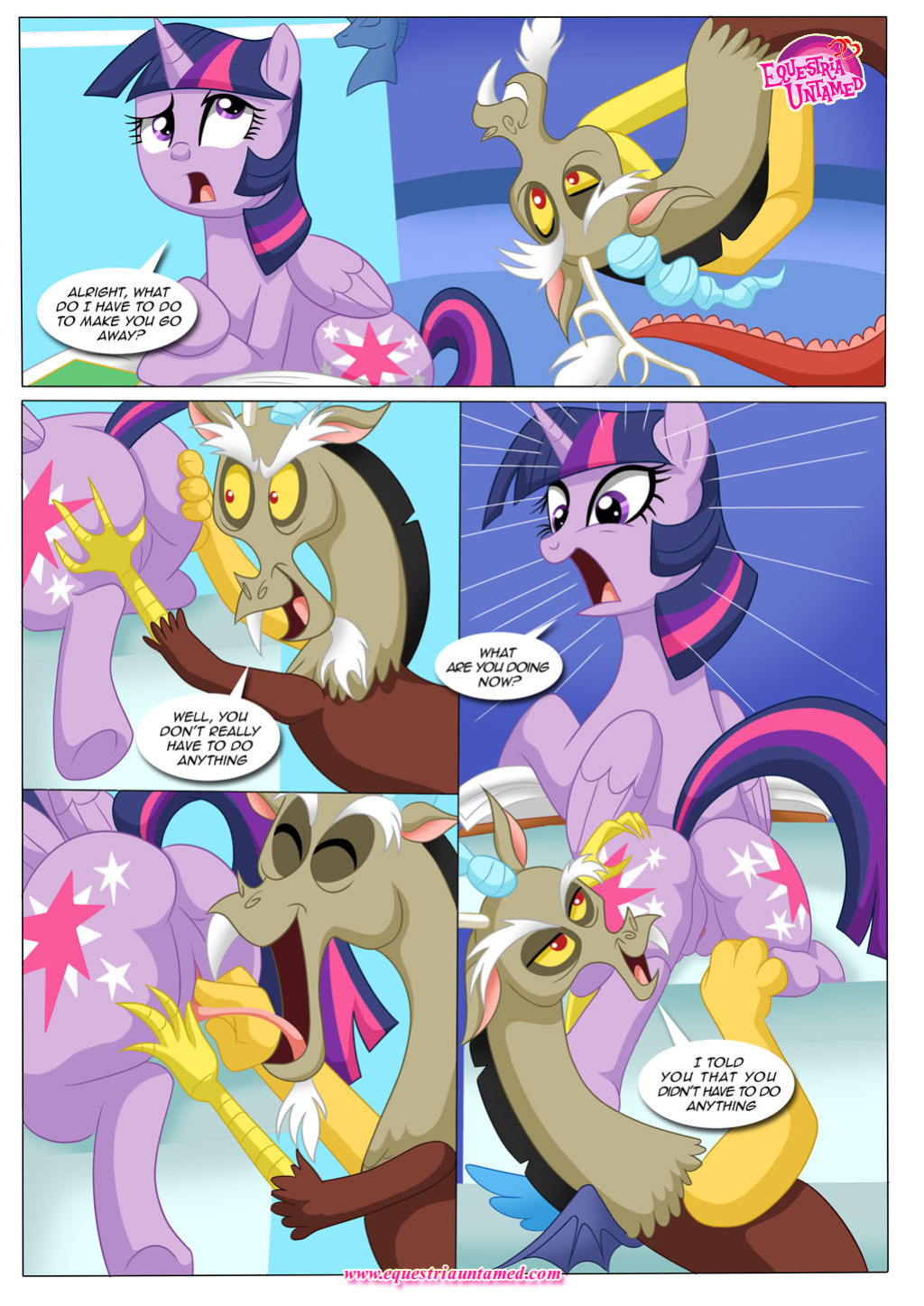 [Equestria Untamed (Palcomix)] Libraries Are Supposed To Be Quiet