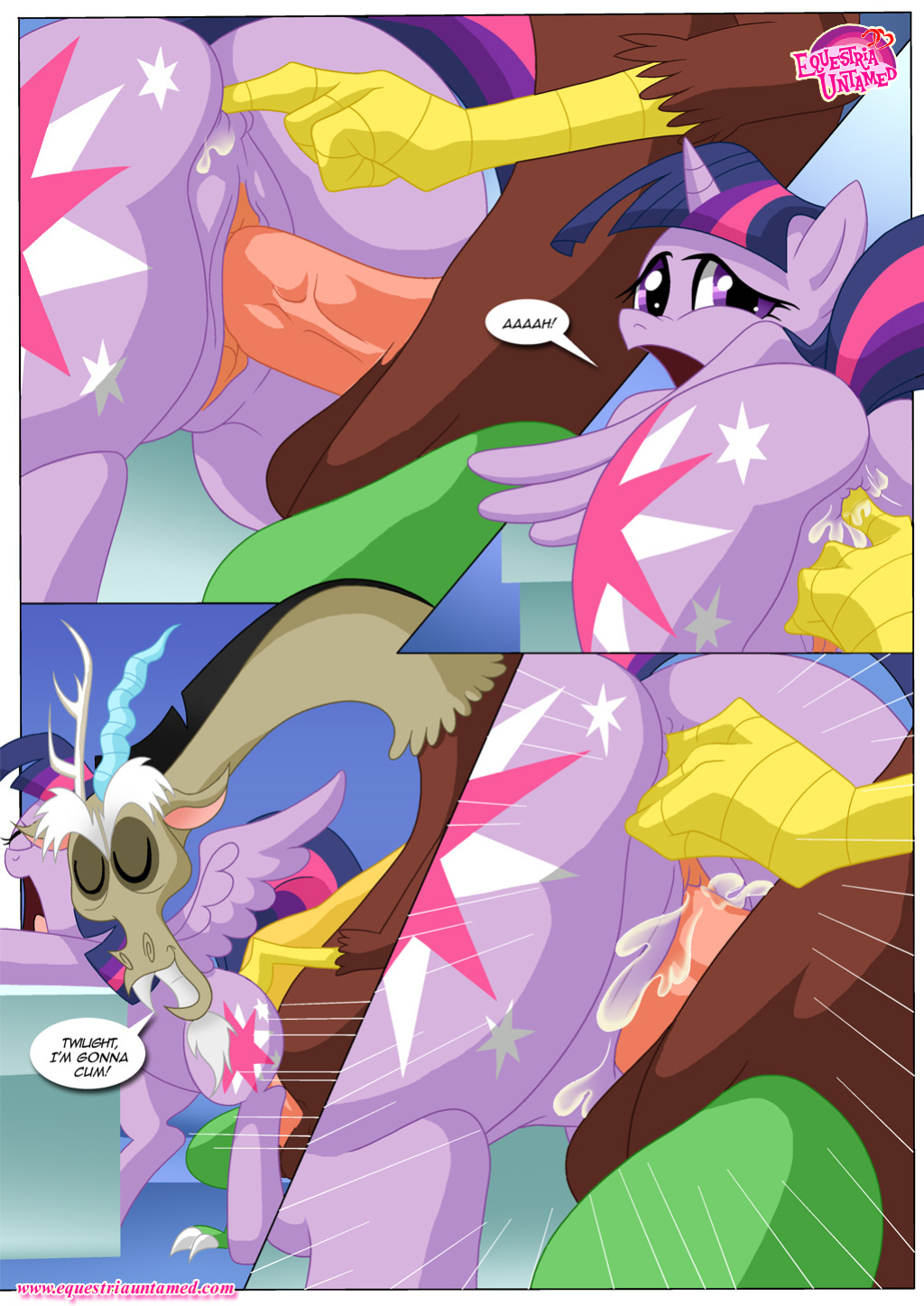[Equestria Untamed (Palcomix)] Libraries Are Supposed To Be Quiet