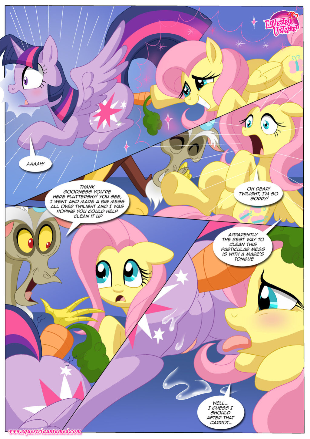 [Equestria Untamed (Palcomix)] Libraries Are Supposed To Be Quiet