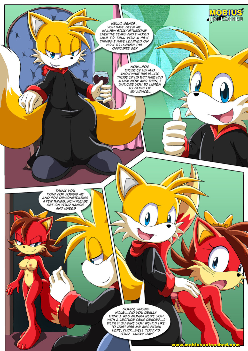 [Palcomix] The Prower Family Affair
