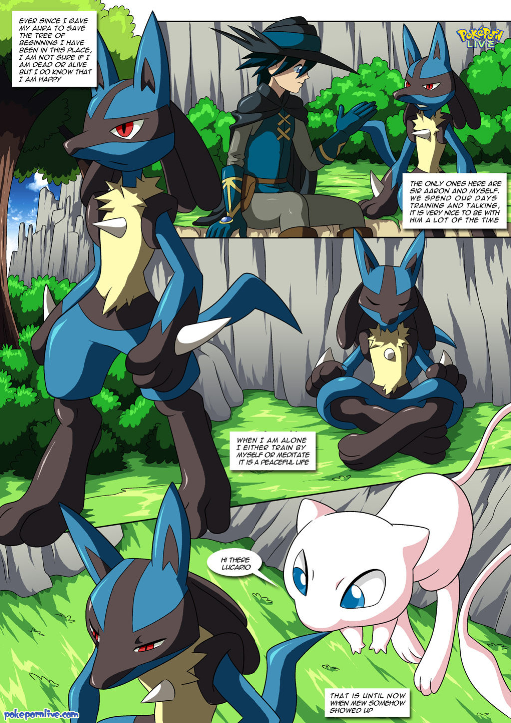 [Palcomix] Lucario's Gift