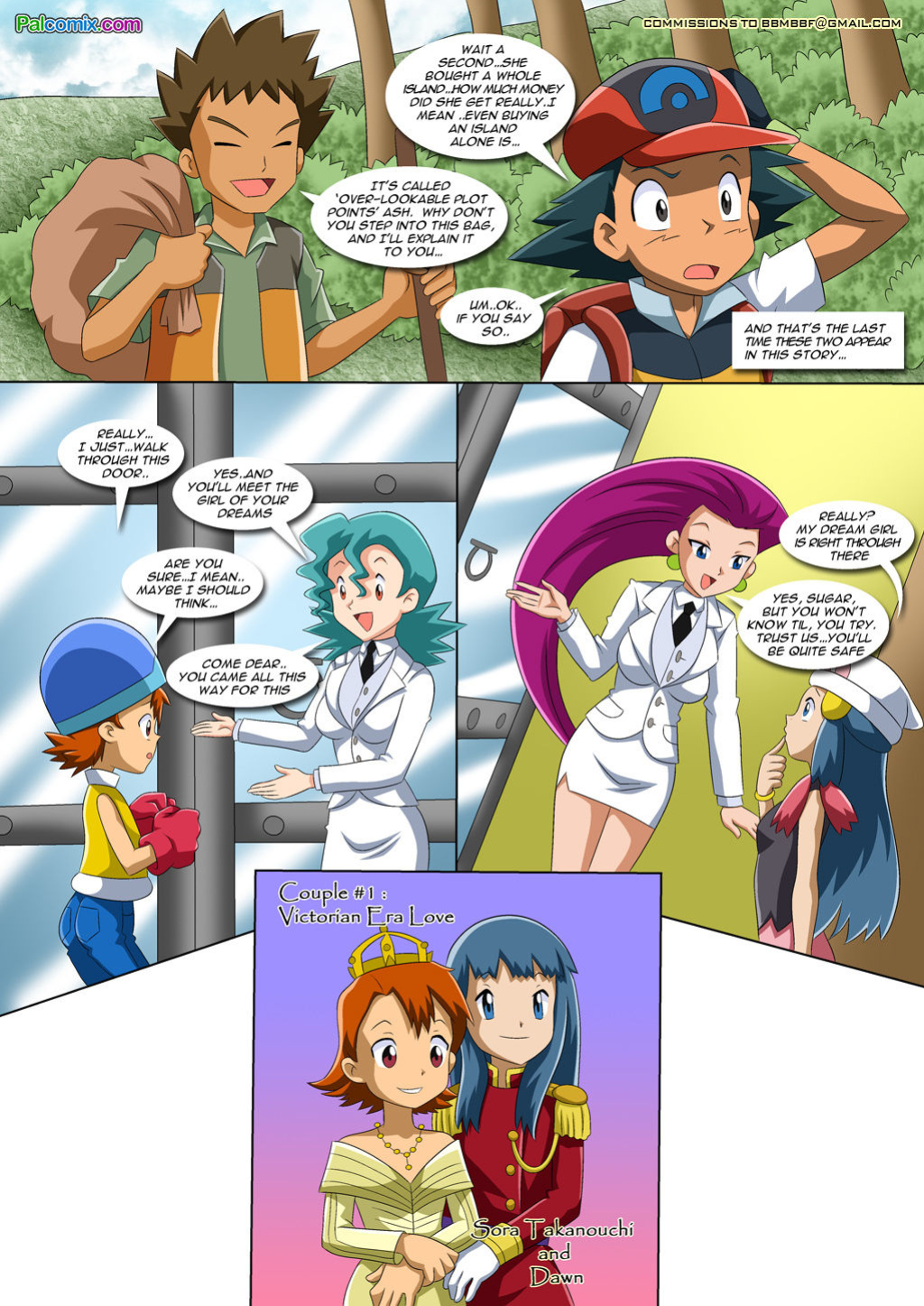 [Palcomix] Lesbian Fantasy Island