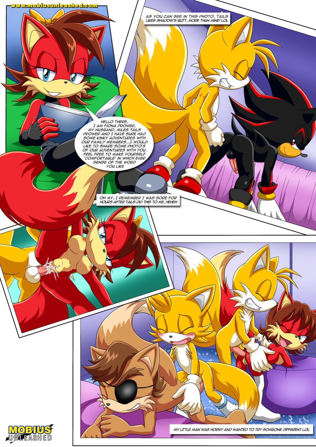 [Palcomix] The Prower Family Affair - Kinky Memories