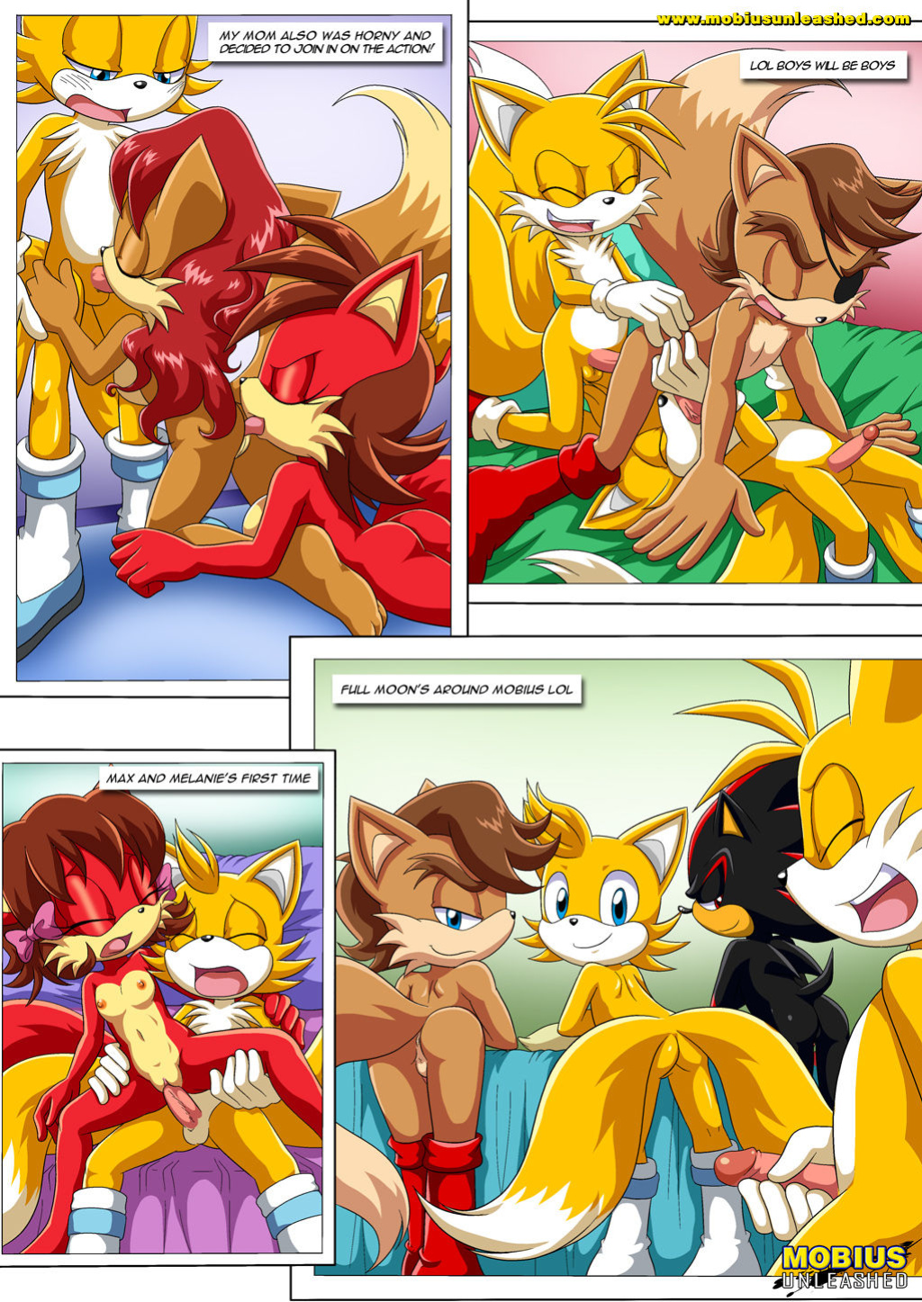 [Palcomix] The Prower Family Affair - Kinky Memories