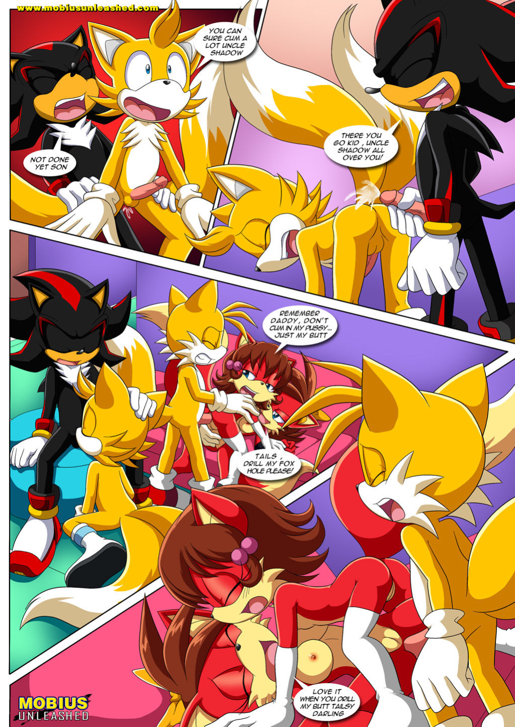 [Palcomix] The Prower Family Affair - Foxy Black