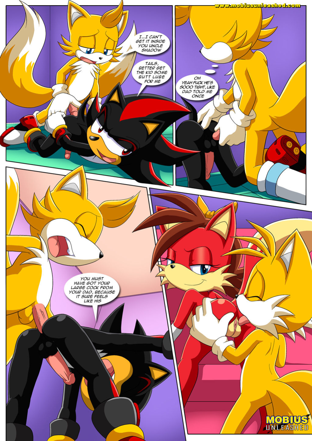 [Palcomix] The Prower Family Affair - Foxy Black