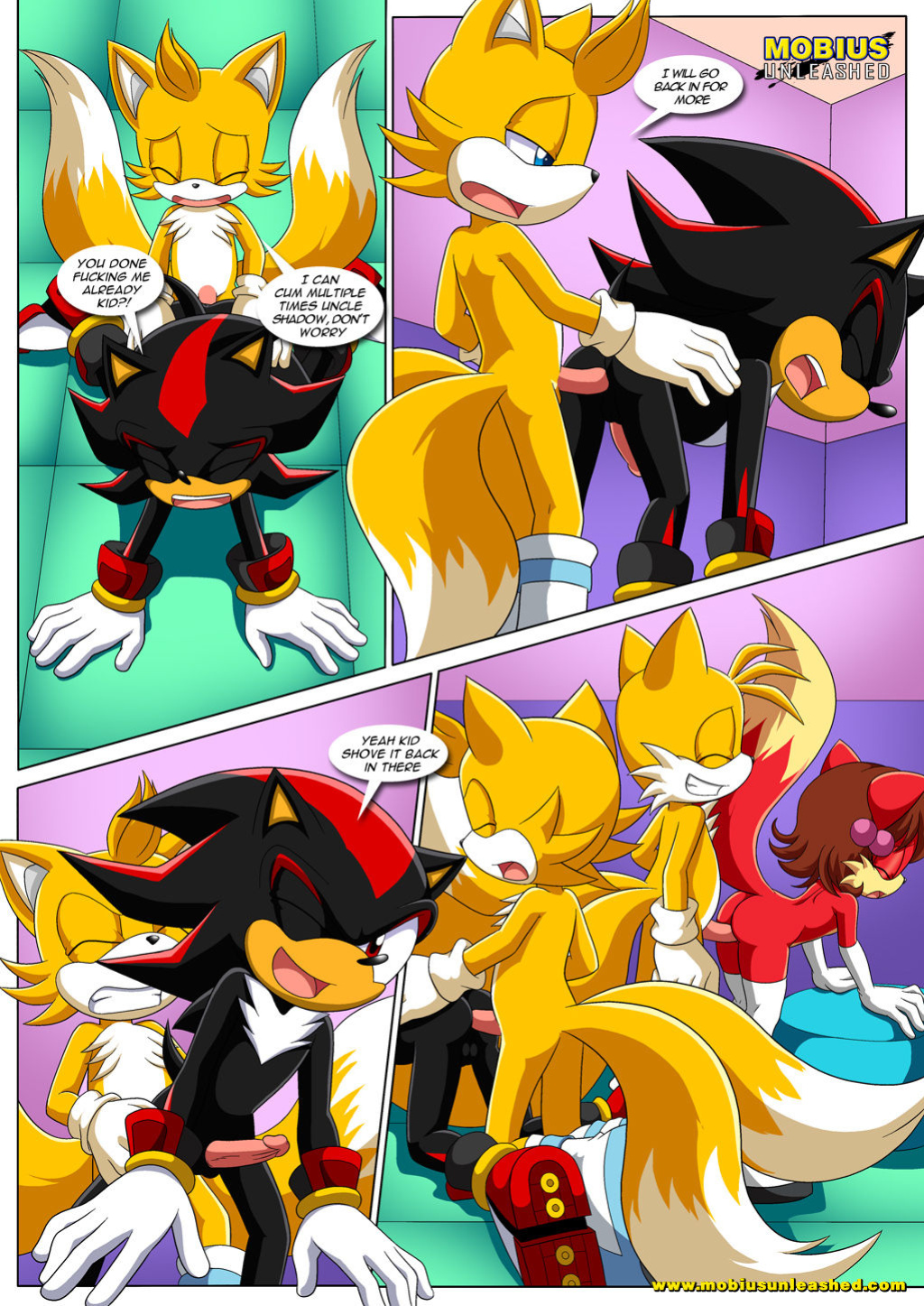 [Palcomix] The Prower Family Affair - Foxy Black