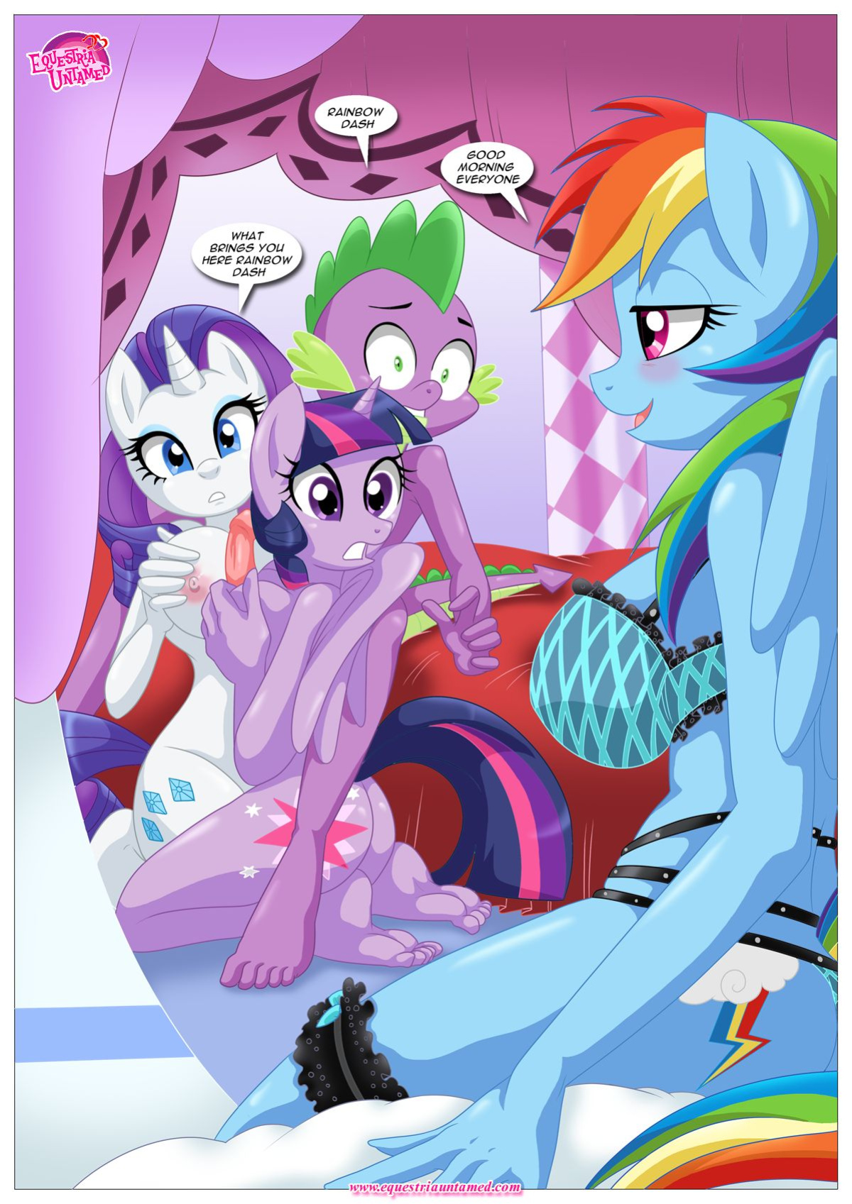 [Palcomix] Rainbow Dash's Game of Extreme PDA