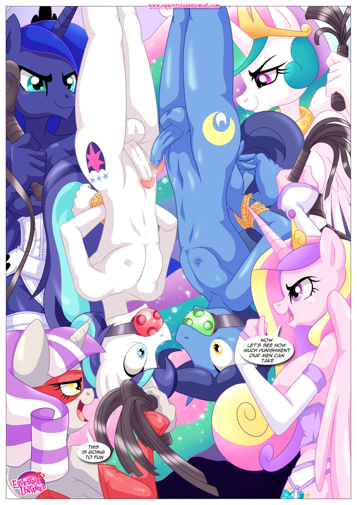 [Palcomix] Rainbow Dash's Game of Extreme PDA