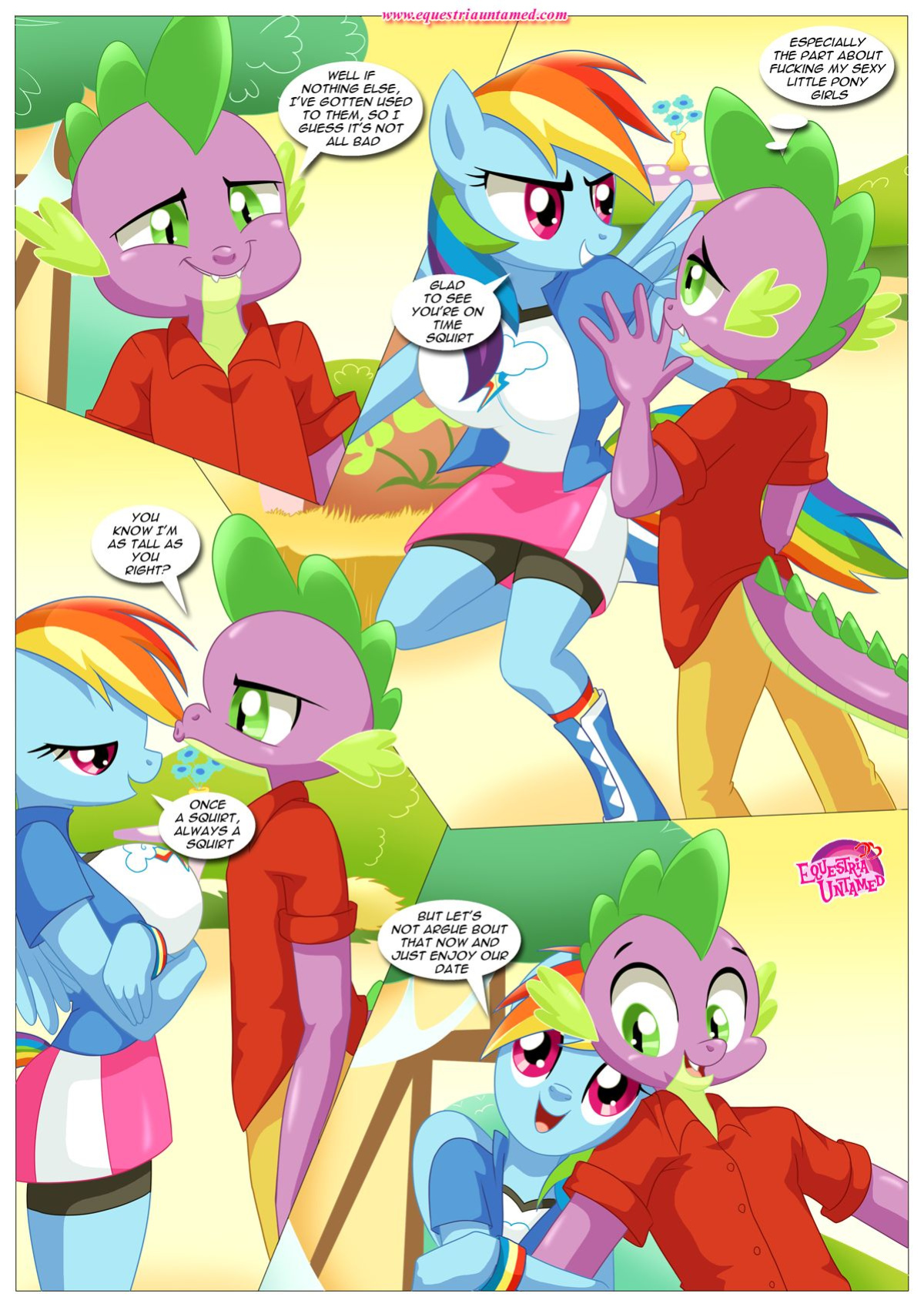 [Palcomix] Rainbow Dash's Game of Extreme PDA