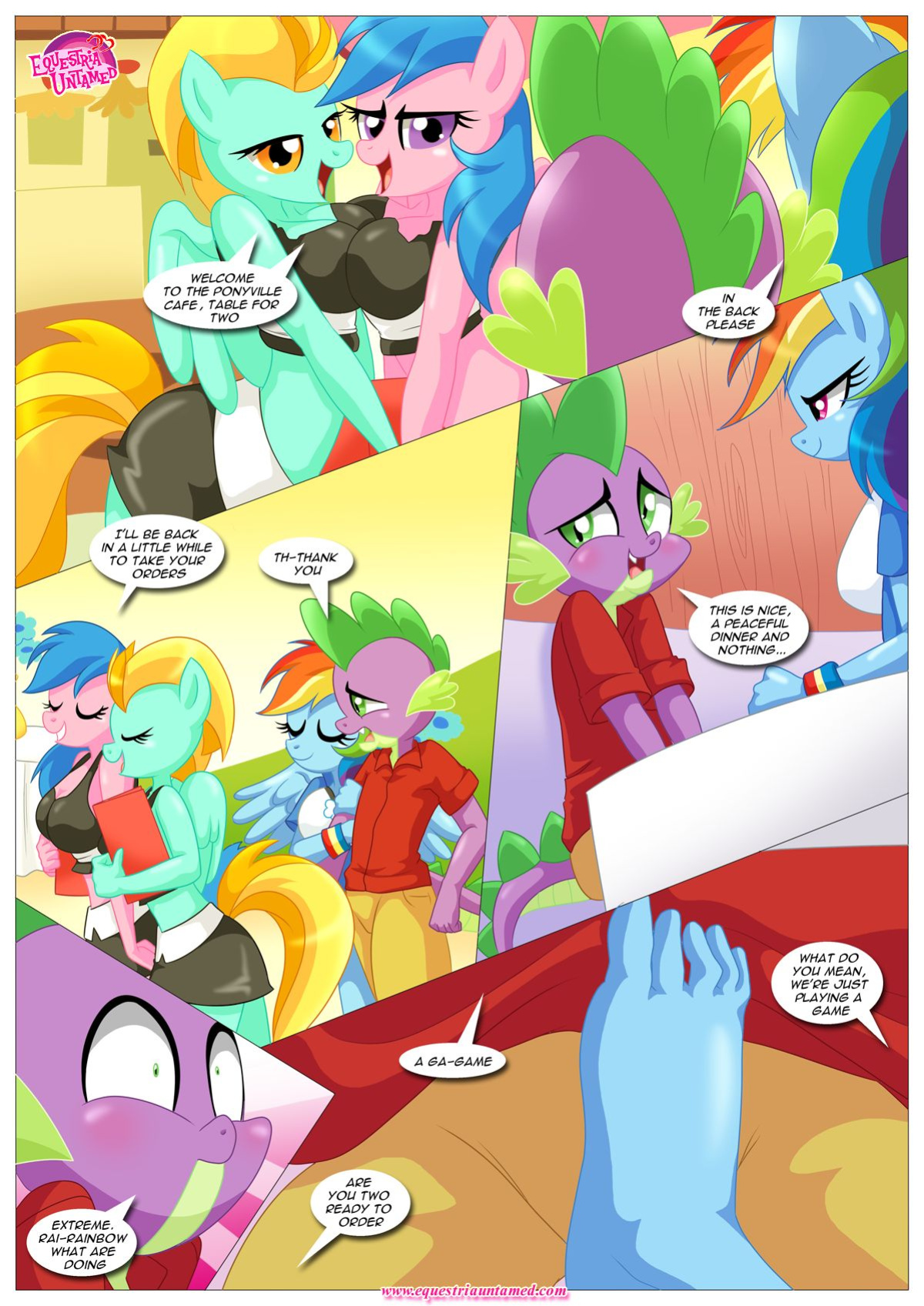 [Palcomix] Rainbow Dash's Game of Extreme PDA