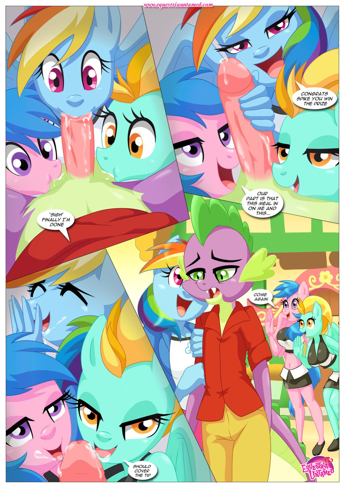 [Palcomix] Rainbow Dash's Game of Extreme PDA