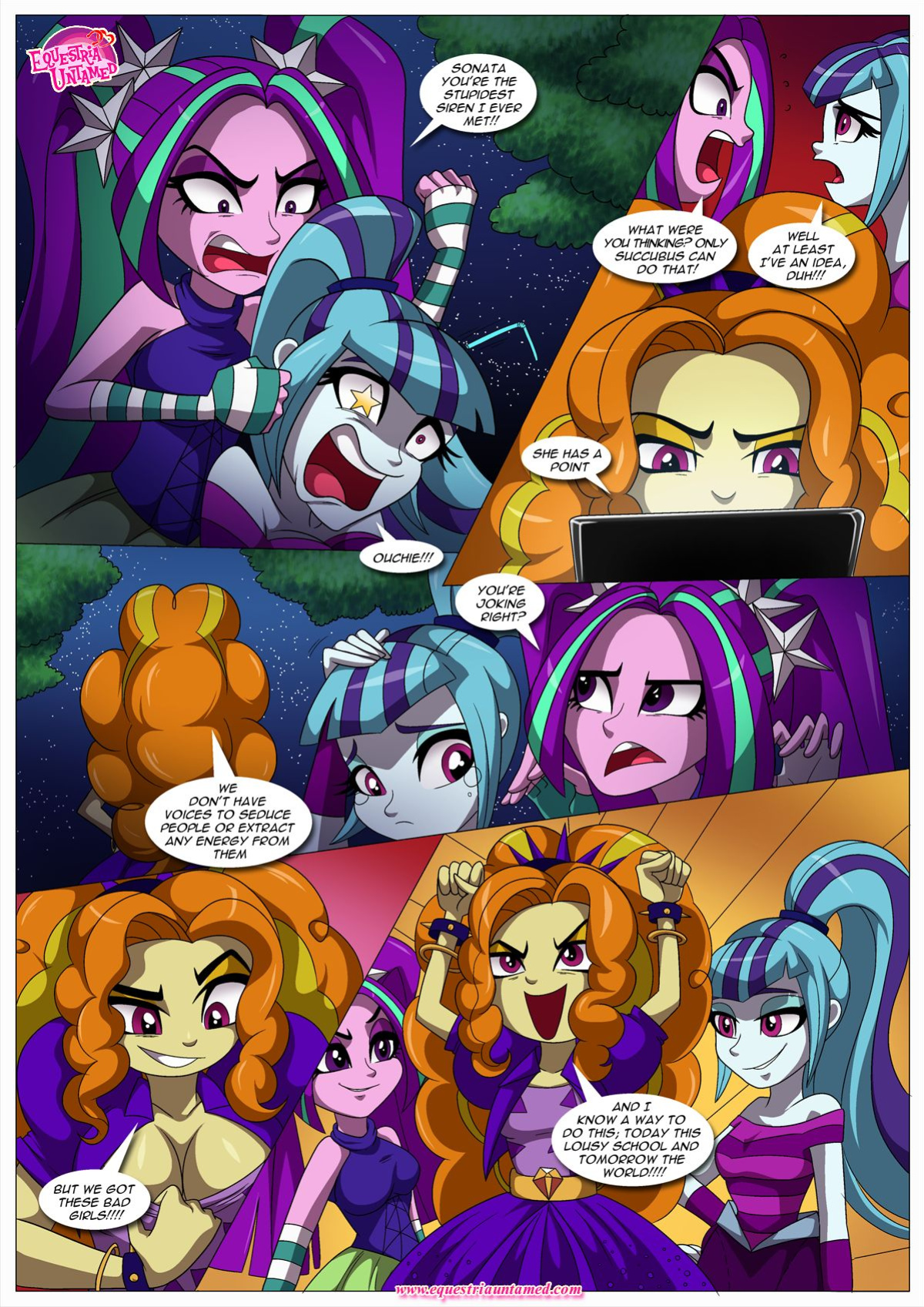 [Palcomix] The Dazzlings Revenge