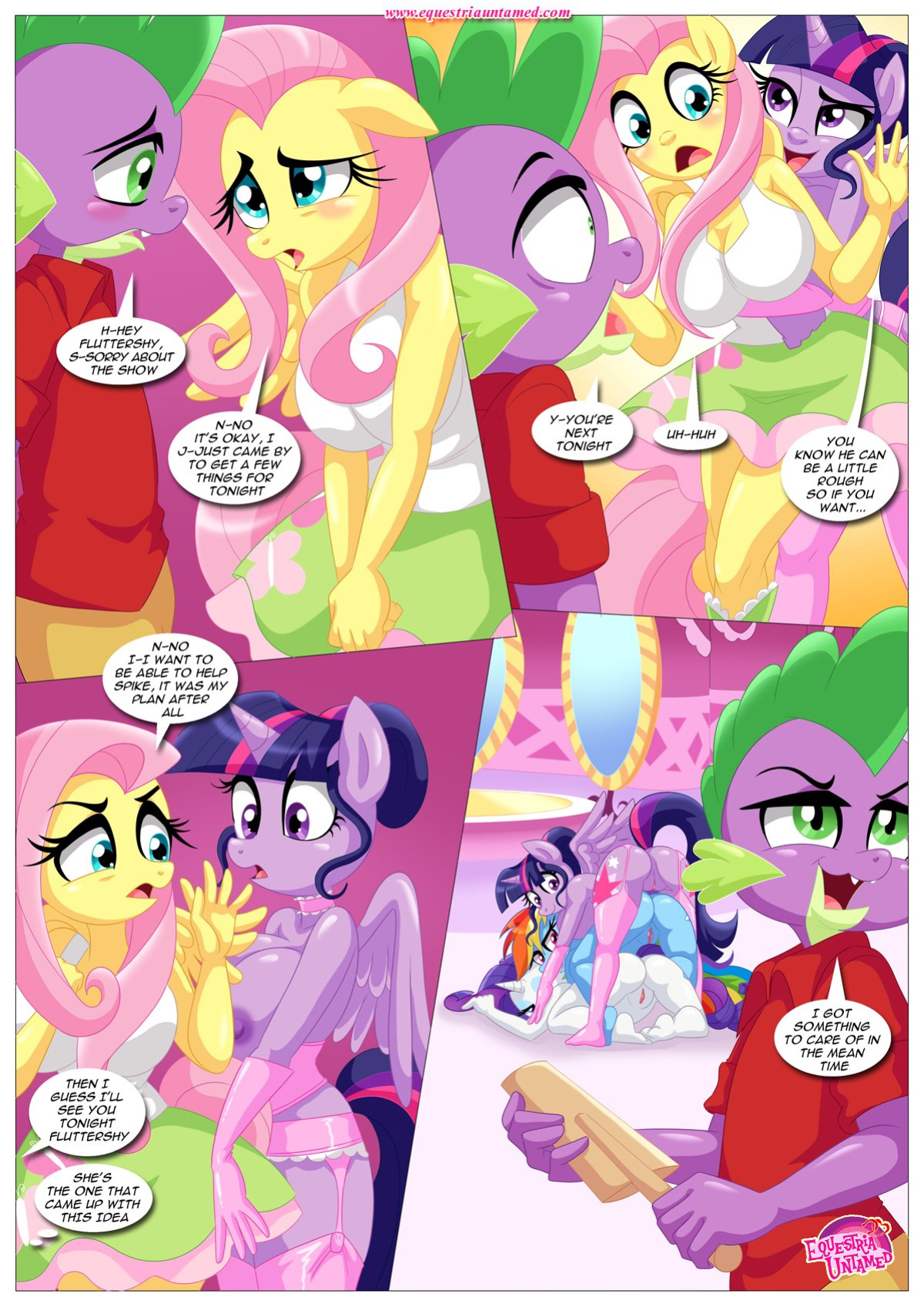 [Palcomix] The Secret Ingredient is Fluttershy... Fluttershy