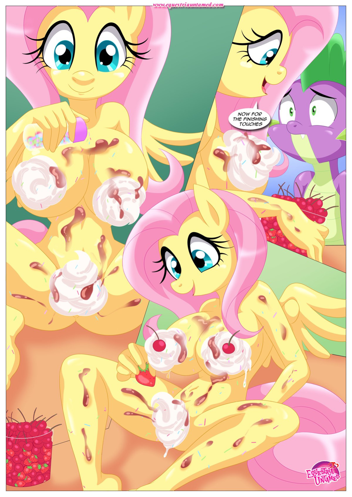[Palcomix] The Secret Ingredient is Fluttershy... Fluttershy