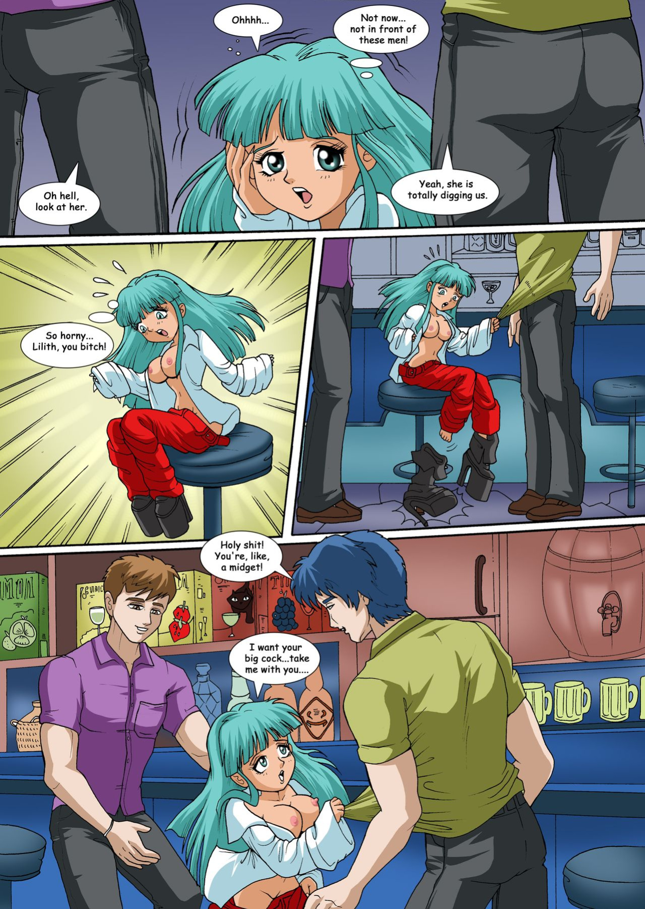 [Palcomix] The Shrinking Succubus