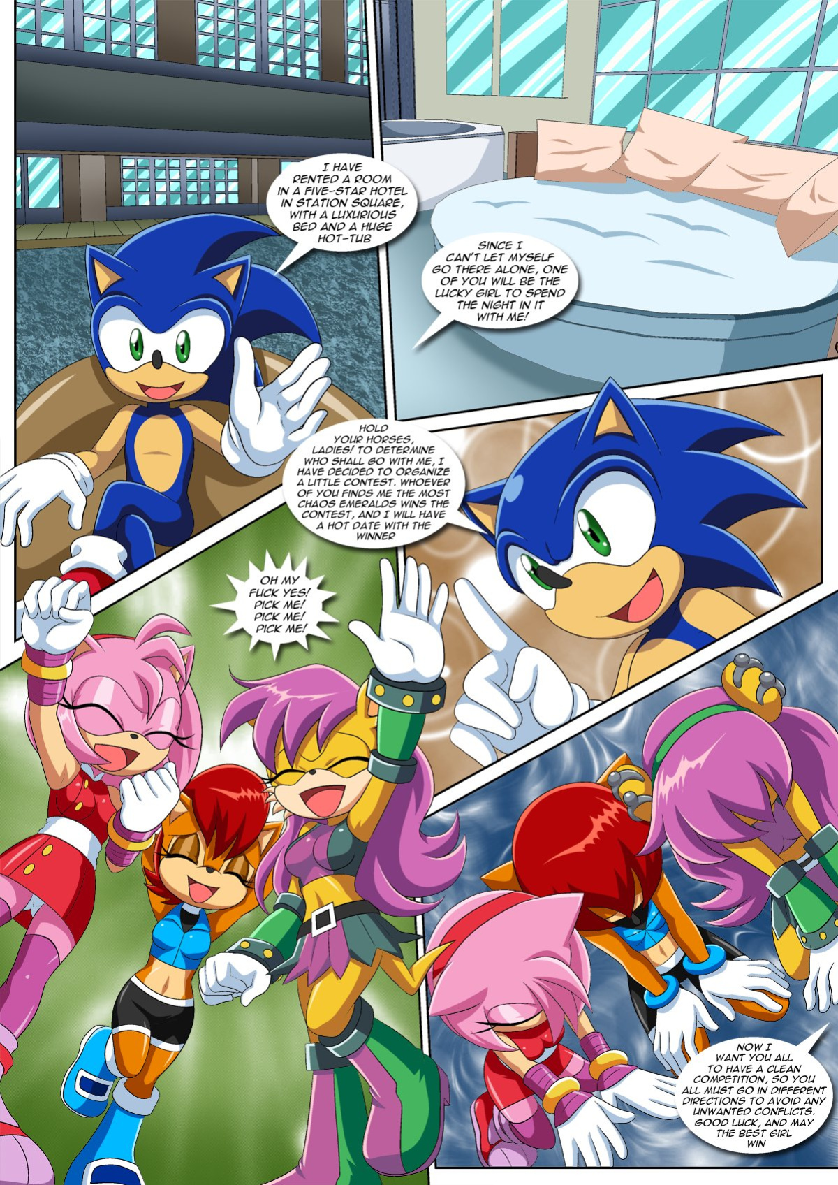 [Palcomix] Sonic Project XXX 4