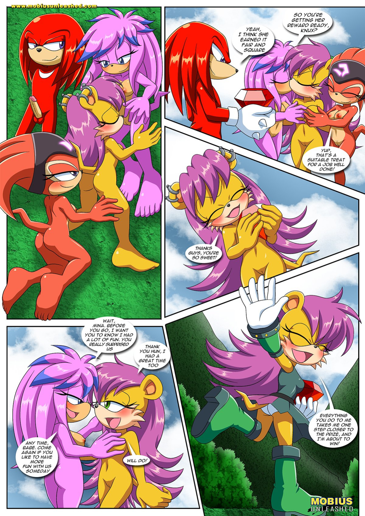 [Palcomix] Sonic Project XXX 4