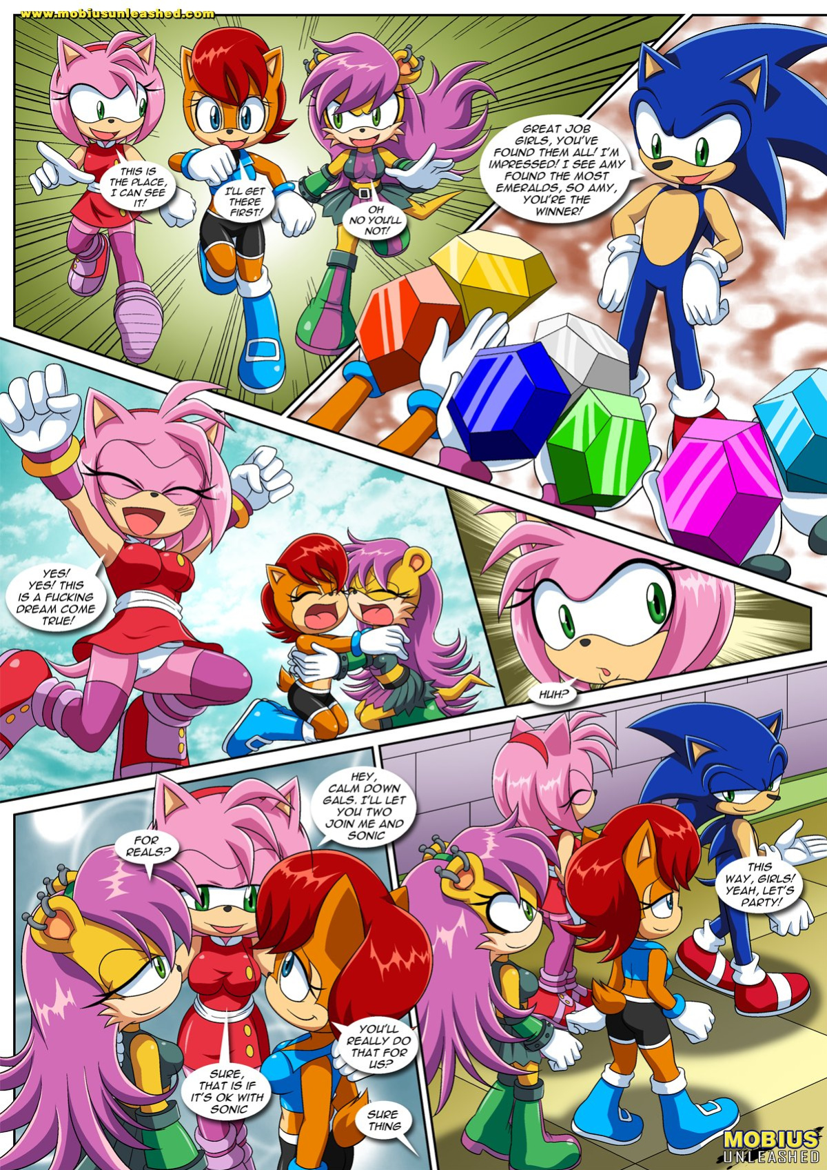 [Palcomix] Sonic Project XXX 4