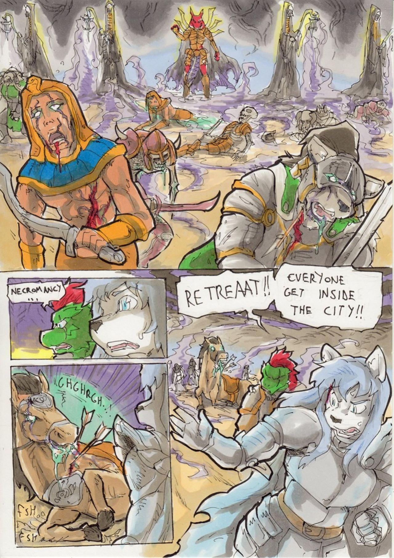 [Kagemusha] Anubis Stories Chapter 5 - The Battle for Anubipolis