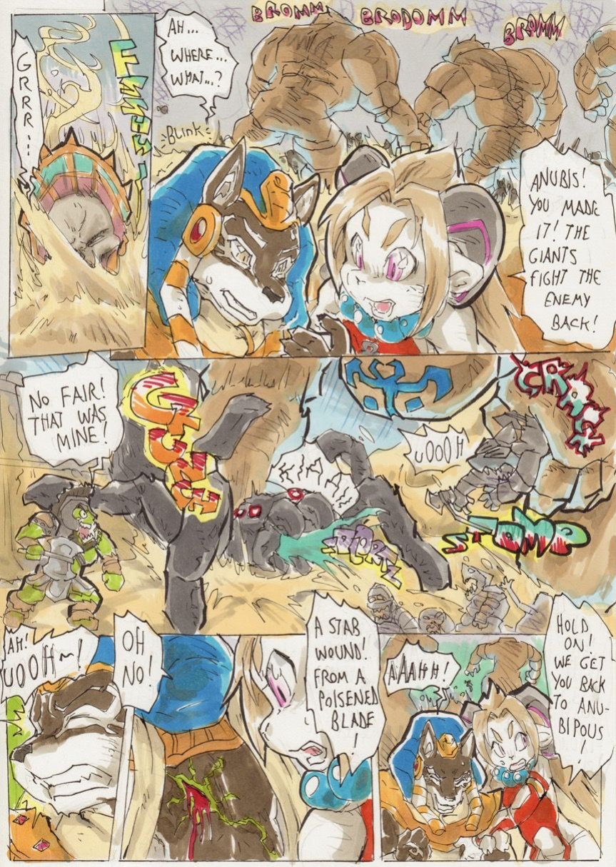 [Kagemusha] Anubis Stories Chapter 4 - Desert Collossus
