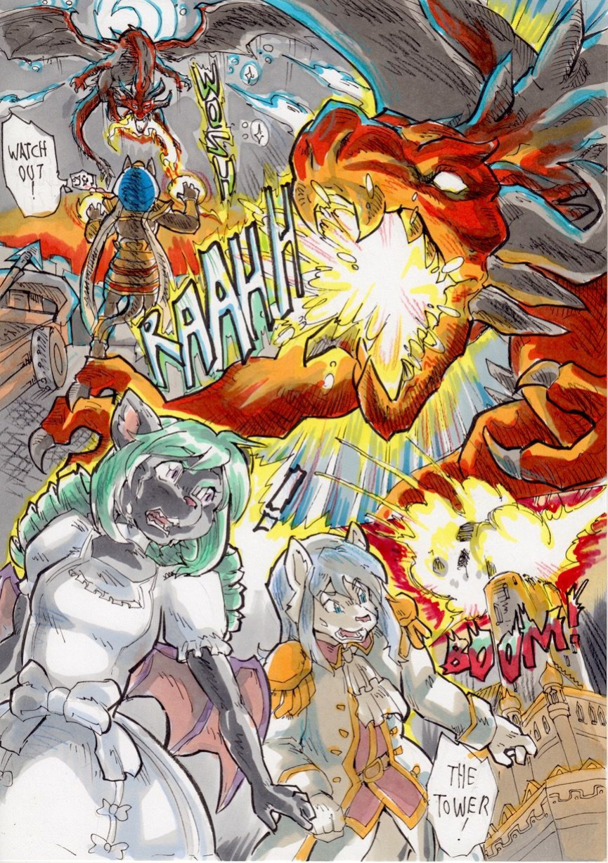 [Kagemusha] Anubis Stories Chapter 3 - Dragon Attack