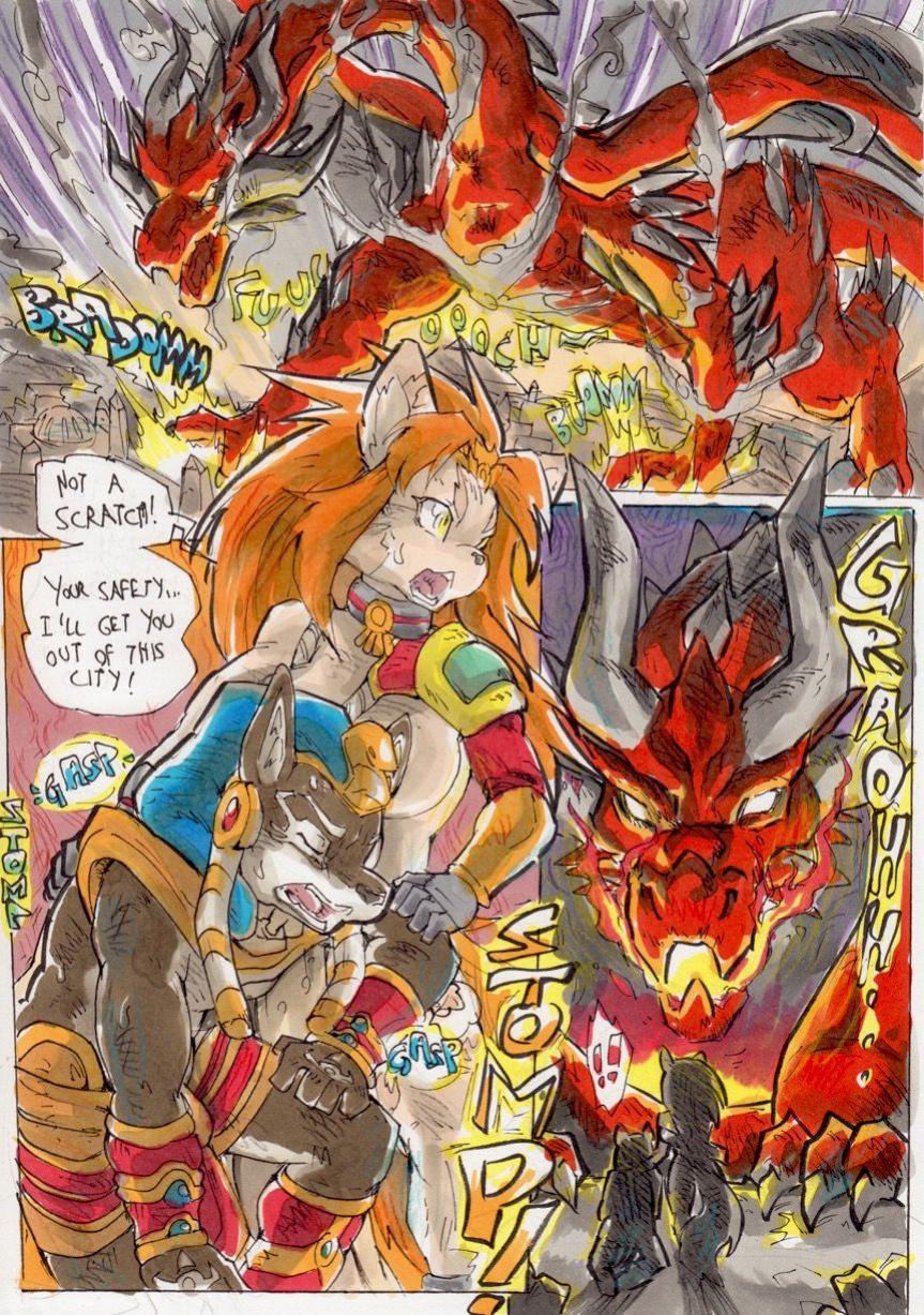 [Kagemusha] Anubis Stories Chapter 3 - Dragon Attack