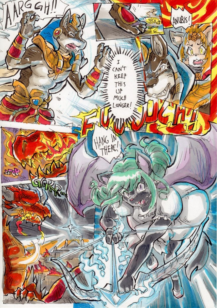 [Kagemusha] Anubis Stories Chapter 3 - Dragon Attack