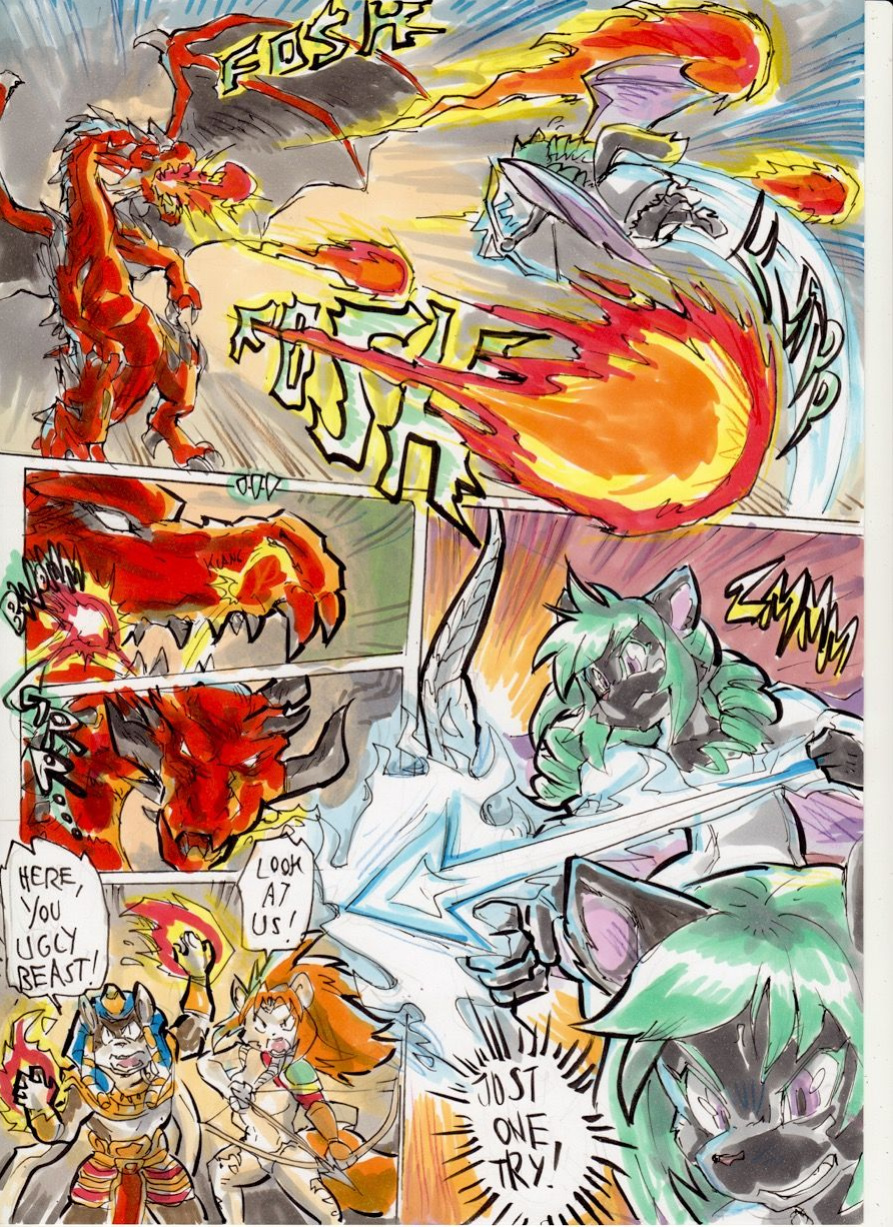 [Kagemusha] Anubis Stories Chapter 3 - Dragon Attack