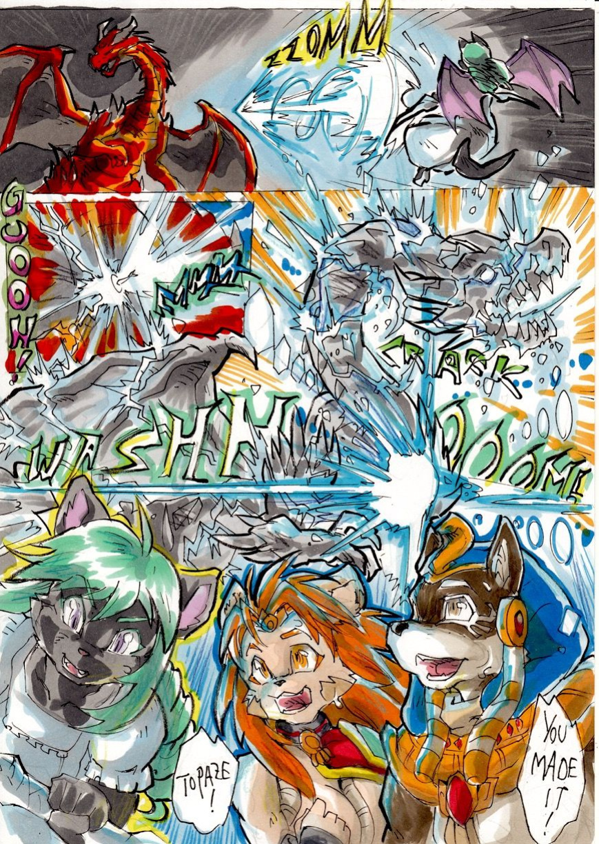 [Kagemusha] Anubis Stories Chapter 3 - Dragon Attack