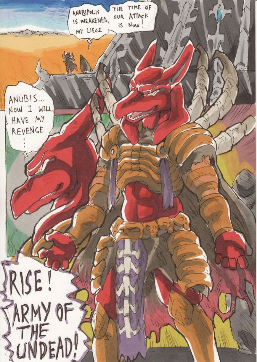 [Kagemusha] Anubis Stories Chapter 3 - Dragon Attack