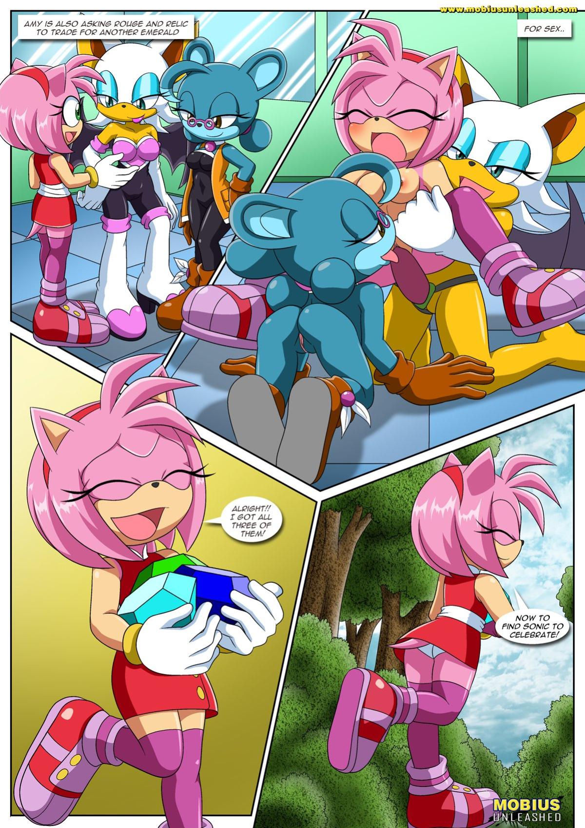 Sonic XXX Project: Collector's Edition ( 1 - 4 )