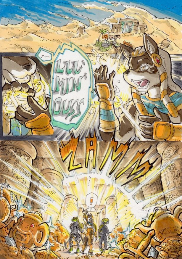 [Kagemusha] Anubis Stories Chapter 1 - The Magical Sword