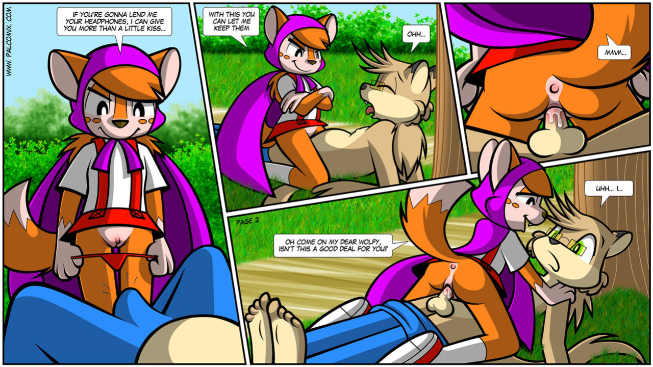 [Palcomix] Cute Lil' Purple Riding Hood