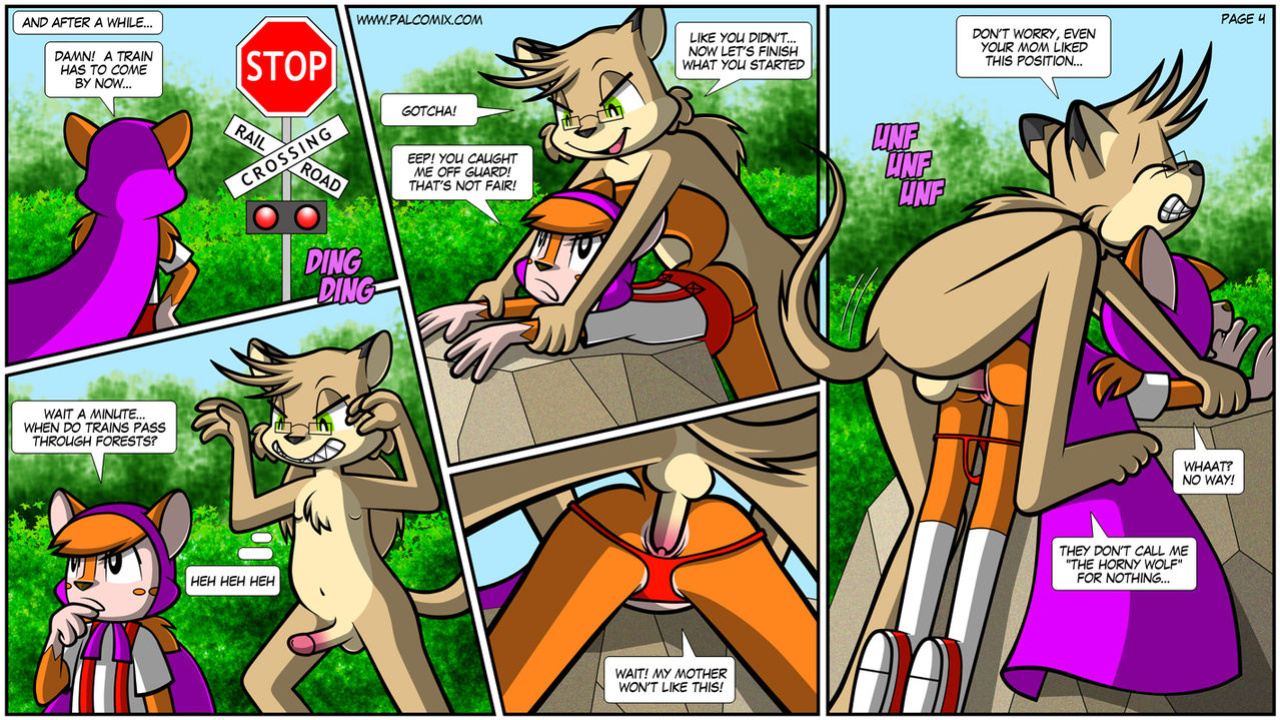 [Palcomix] Cute Lil' Purple Riding Hood