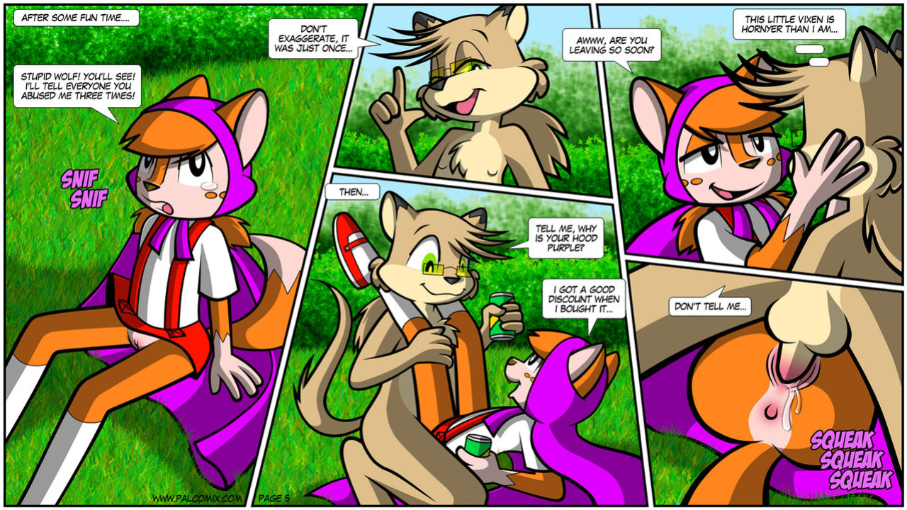[Palcomix] Cute Lil' Purple Riding Hood