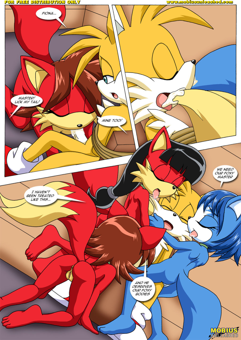 [Palcomix] FoXXXes