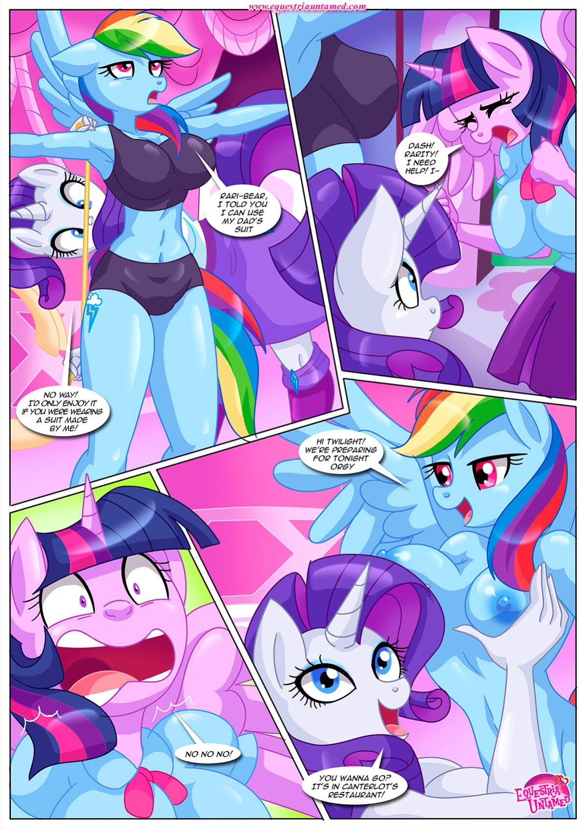 [Palcomix] Lesbian Bed Death Makes Lesbians Go Crazy