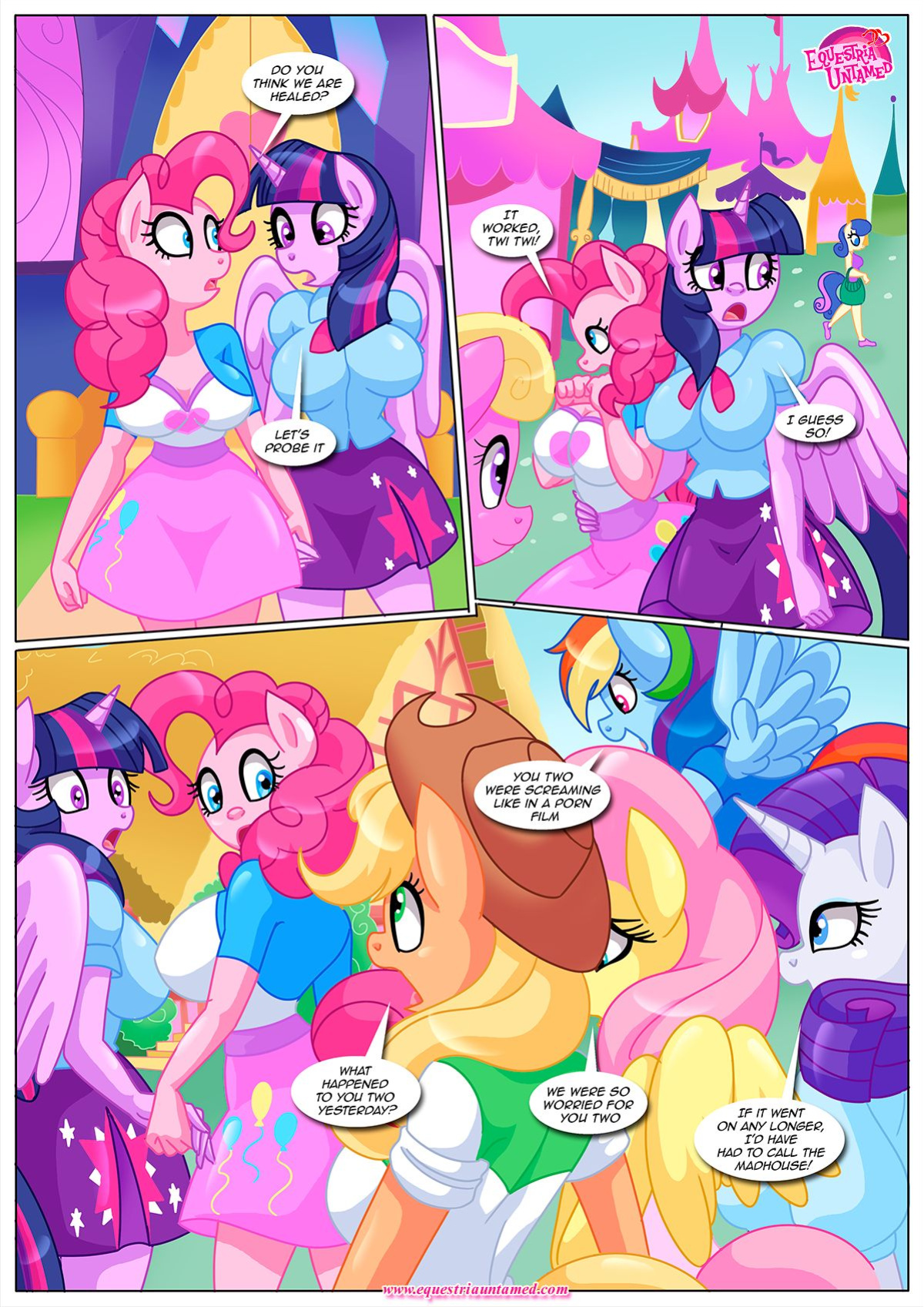 [Palcomix] Lesbian Bed Death Makes Lesbians Go Crazy