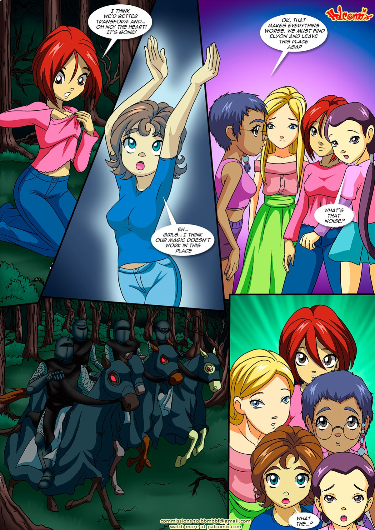 [Palcomix] W.I.T.C.H. Inquisition Slaves