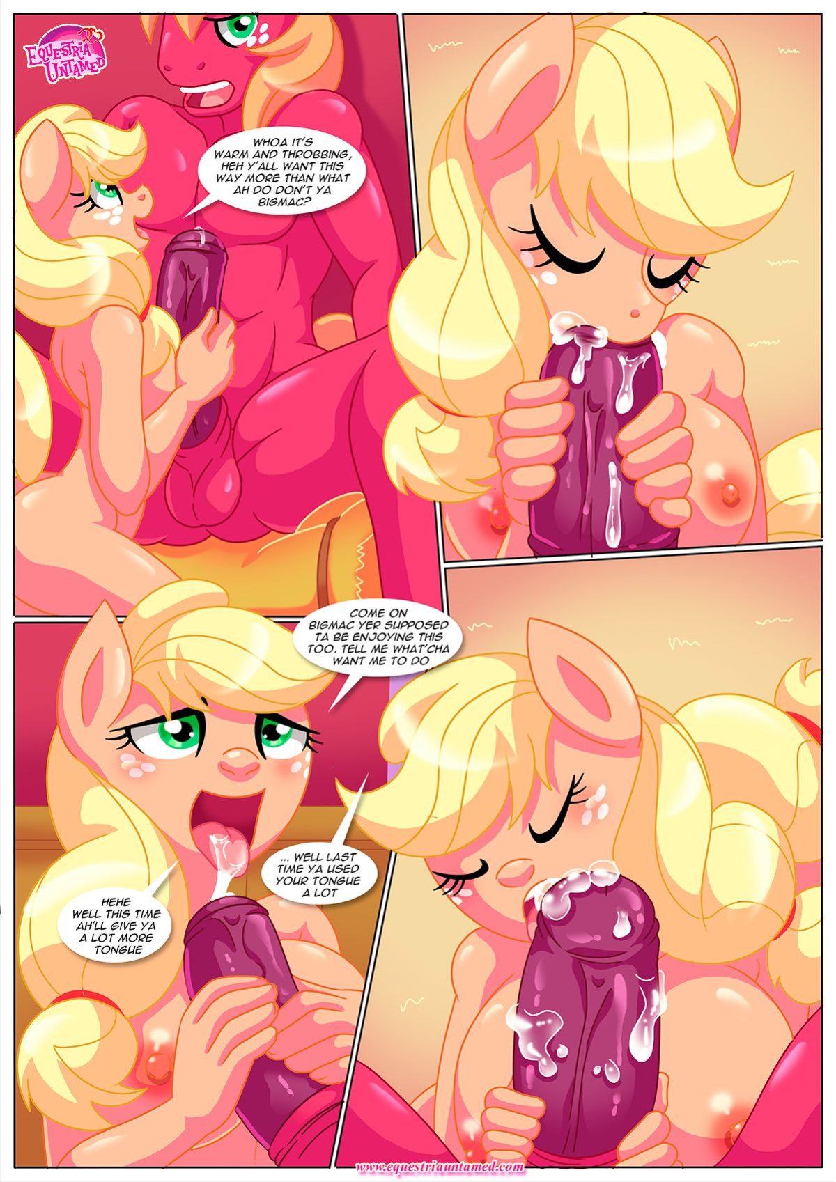 [Palcomix] Applejack's Secret Is Out