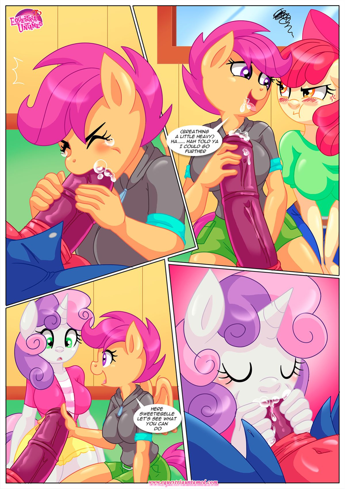 [Palcomix] Applejack's Secret Is Out