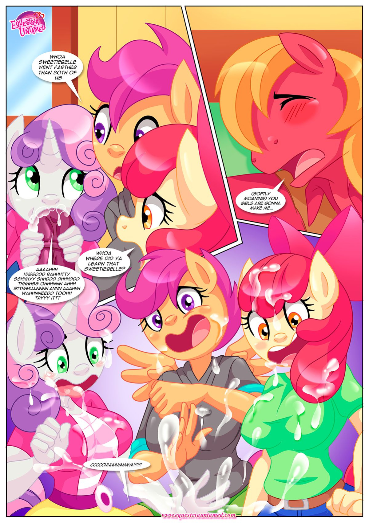 [Palcomix] Applejack's Secret Is Out