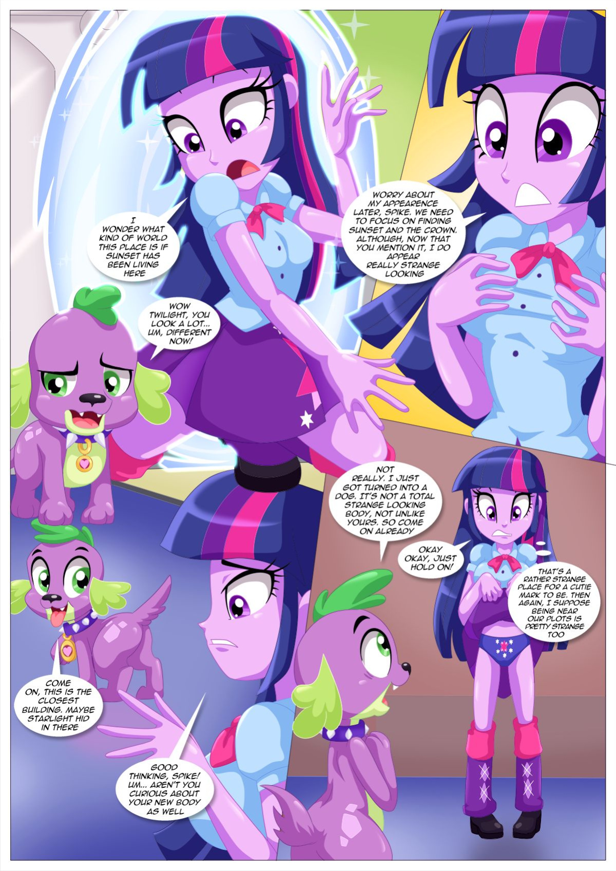 [Palcomix] Sexquestria Girls | My Little Pony Equestria Girls