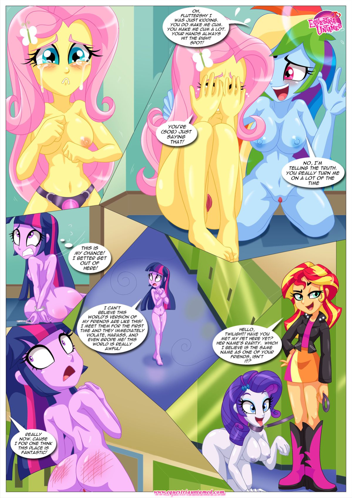 [Palcomix] Sexquestria Girls | My Little Pony Equestria Girls