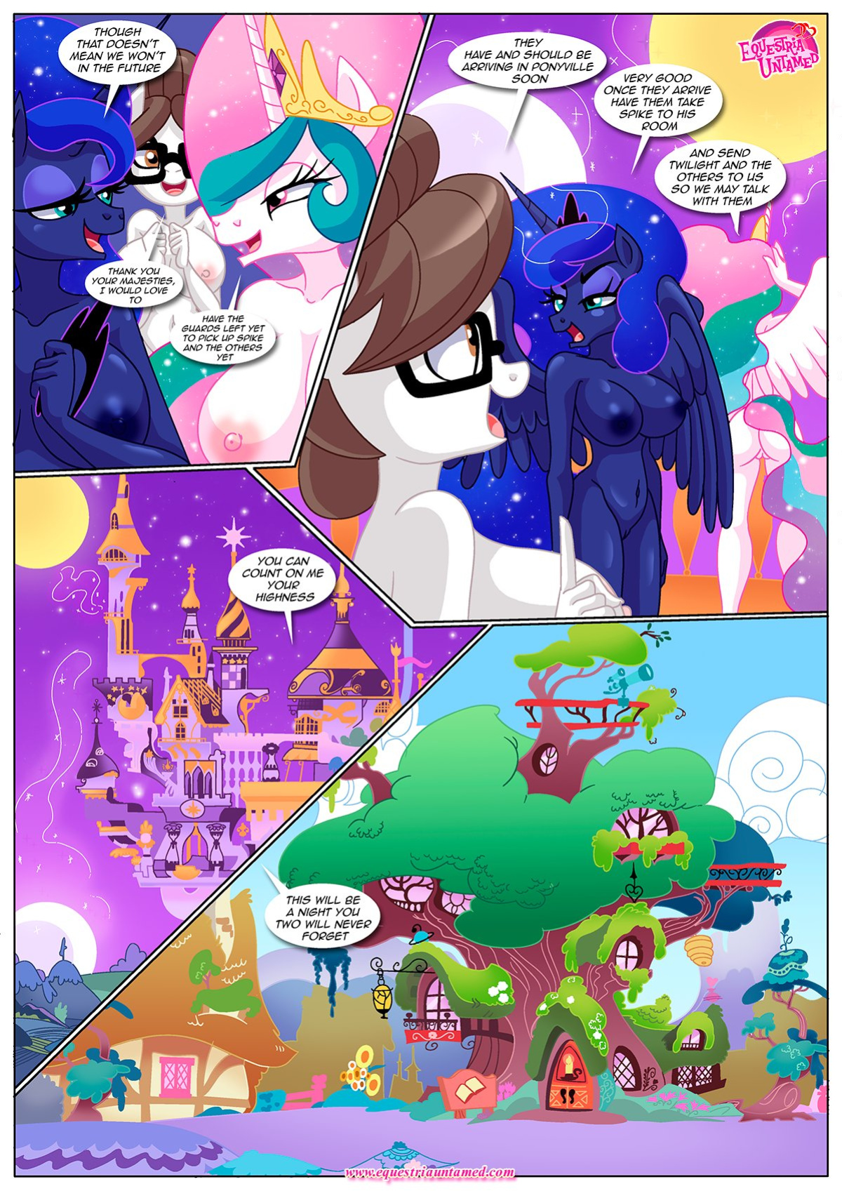 [Palcomix] The Night The Sun and Moon Cum Together