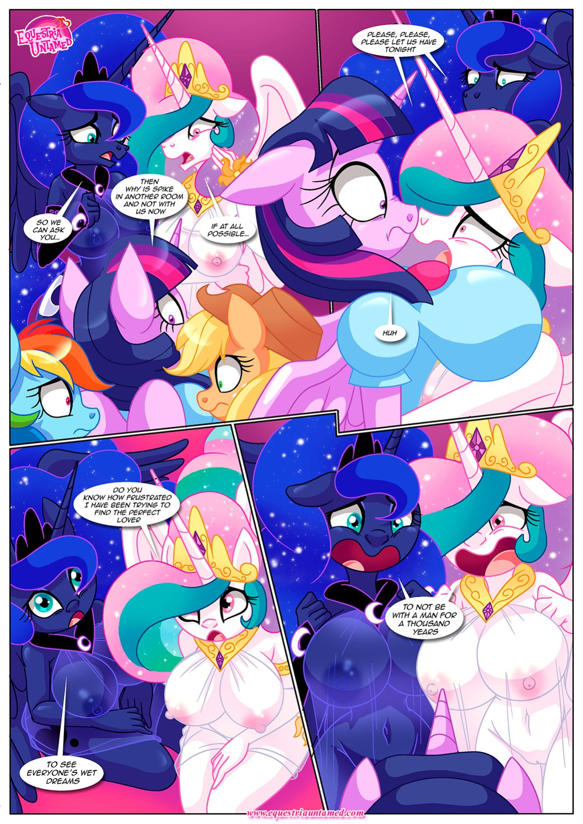 [Palcomix] The Night The Sun and Moon Cum Together